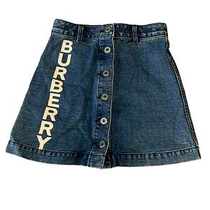 Girls Burberry Skirt